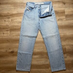 Vintage Diesel Cheyenne Jeans Men 28x29 Blue Straight Leg Light Wash Y2K (Tag30)